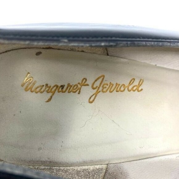Margaret Jerrold Womens Classic Pump Block Heels 8 - Picture 7 of 8